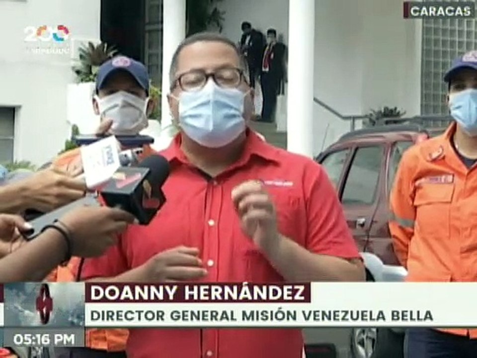 Misión Venezuela Bella realizó jornada de desinfección contra la COVID-19 en el Instituto de Higiene