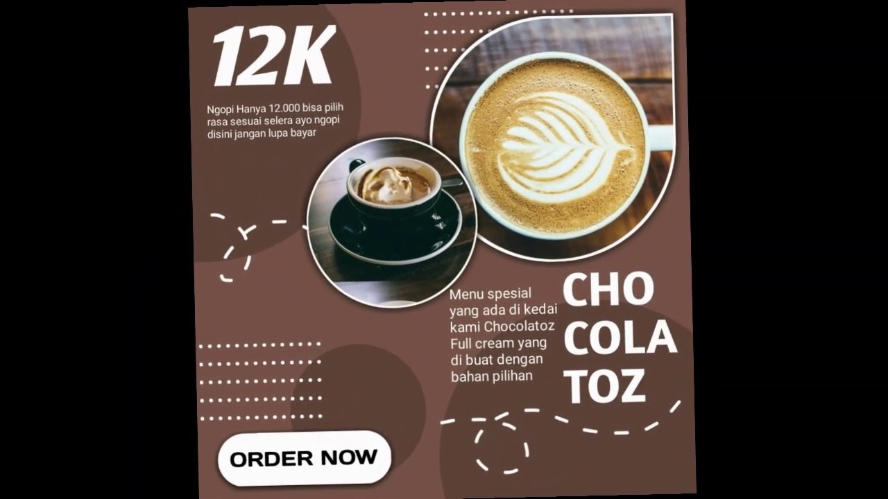 Cara Membuat Poster Kopi di Android Yang keren dan Mudah-How to Make a Great Coffee Poster on Android