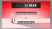 Georgia Bulldogs - Arkansas Razorbacks - Over/Under