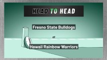 Hawaii Rainbow Warriors - Fresno State Bulldogs - Spread