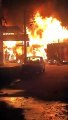 حريق 6 محال ومكتبات بكفر الشيخ والحماية المدنية تحاول إخماده