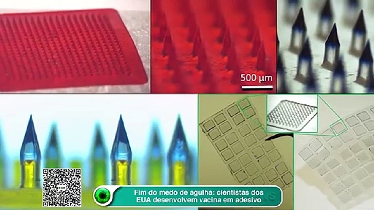 Fim do medo de agulha: cientistas dos EUA desen...