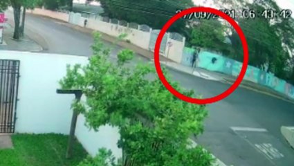 Casa das freiras da Imaculada Conceição, na Neva, é alvo de ladrões duas vezes em três dias; câmera flagrou ação