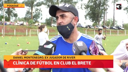 Clínica de fútbol en Club El Brete