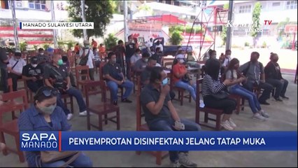 Penyemprotan Disinfektan Sekolah Jelang Tatap Muka