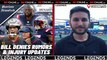 Belichick Denies Wickersham Rumors, James White Out For Season & N'Keal Returns | Patriots Newsfeed