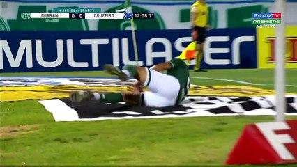 29/09/2021: Guarani 1x1 Cruzeiro 1º Tempo
