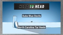 North Carolina Tar Heels - Duke Blue Devils - Spread