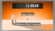 Oklahoma State Cowboys - Baylor Bears - Over/Under