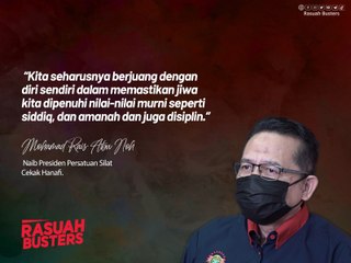 Musuh terbesar lawan rasuah adalah diri sendiri