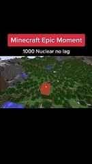 what minecraft 1000 TNT no lag, impresif