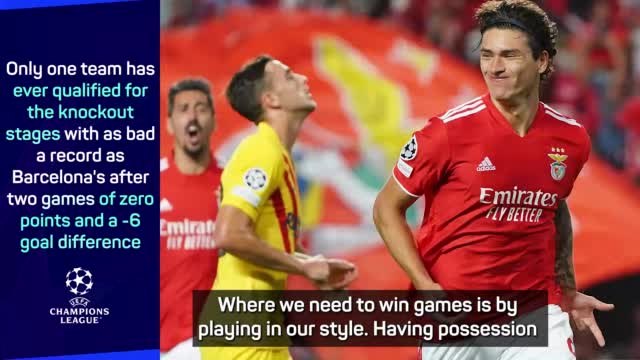 Koeman accepts future is uncertain after Barca lose to Benfica