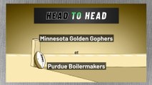 Purdue Boilermakers - Minnesota Golden Gophers - Spread