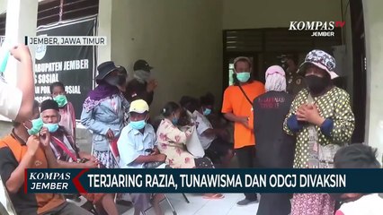 Descargar video: Terjaring Razia Satpol PP, Puluhan Tunawisma dan ODGJ Divaksin Covid-19