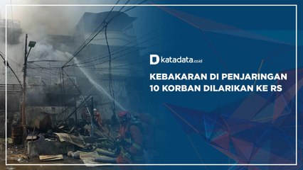 Kebakaran di Penjaringan, 10 Korban Dilarikan ke RS
