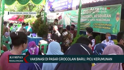 Vaksinasi di Pasar Malah Rawan Penyebaran Covid 19, Mengapa?