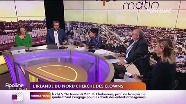 «Les 3 histoires de Charles Magnien » : L'Irlande du Nord cherche des clowns, un distributeur automatique de choucroute, recherche une perruque mulet - 30/09- 6h47