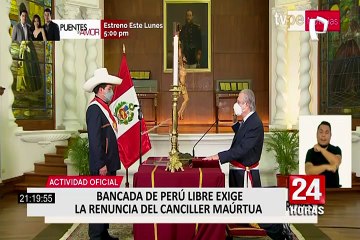 Congresistas de oposición respaldan gestión del canciller Óscar Maúrtua