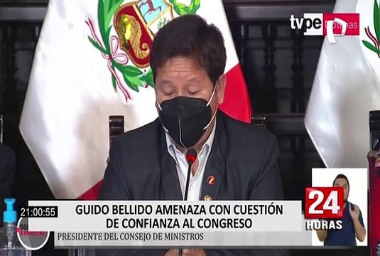 Bellido sobre interpelación a Maraví: De ser necesario, vamos a pedir cuestión de confianza