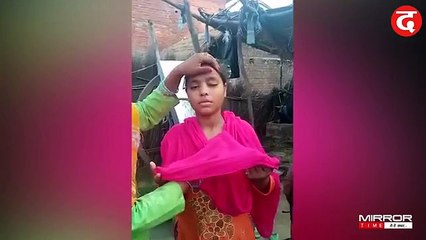 مراهقة هندية تبكي حجارة بدلا من الدموع في فيديو مثير للجدل