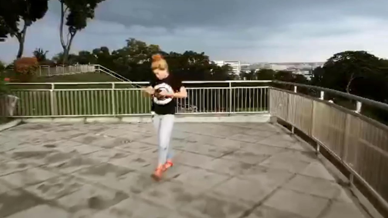 'Excited Singapore man accidentally flies new drone into his girlfriend's face '