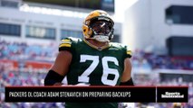 Packers OL Coach Adam Stenavich on Prepping Backups