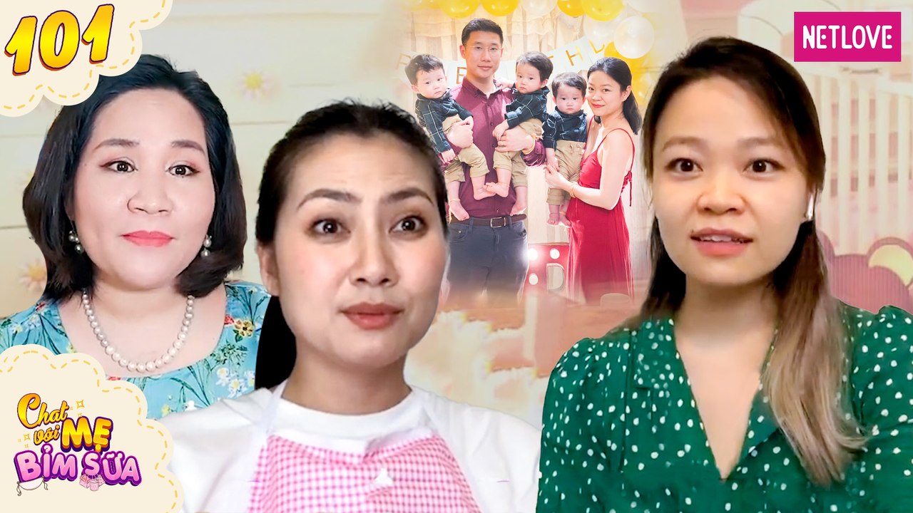 Tâm Sự Mẹ Bỉm Sữa - Tập 101: Mẹ trẻ giật mình khi bác sĩ báo mang thai ba cùng trứng cực hiếm