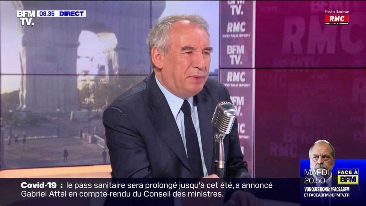 François Bayrou sur les extrémismes: "Verser de l'essence sur le feu, c'est un abandon des responsabilités"