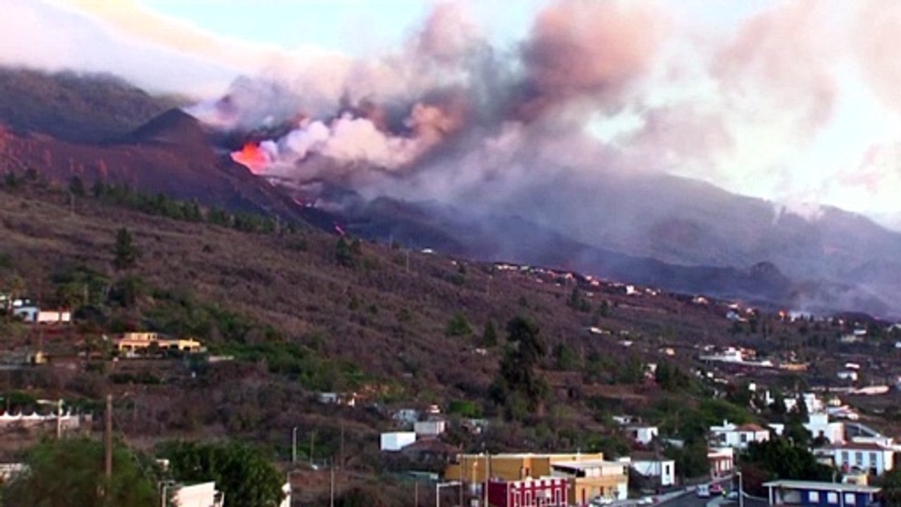 Dämpfe mit salzsäure: lage auf la palma bleibt brenzlig