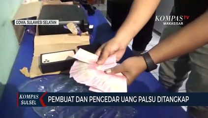 Pembuat Dan Pengedar Uang Palsu Ditangkap