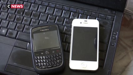 Les vieux téléphones privés d'internet