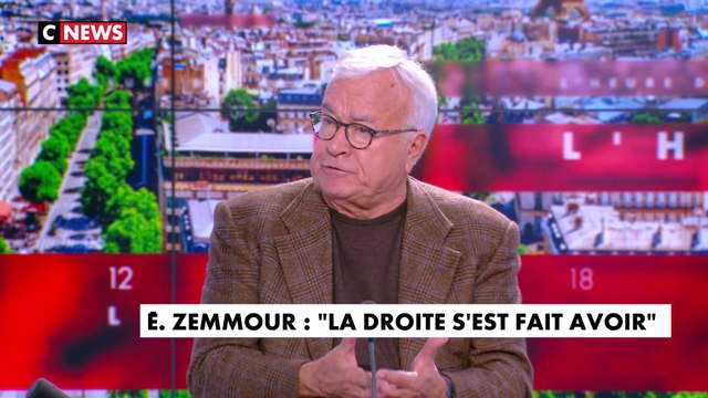 Jean-Claude Dassier : «Je pense que là où Zemmour est fort, c'est qu'il rappelle à la Droite qu'elle a manqué de courage»