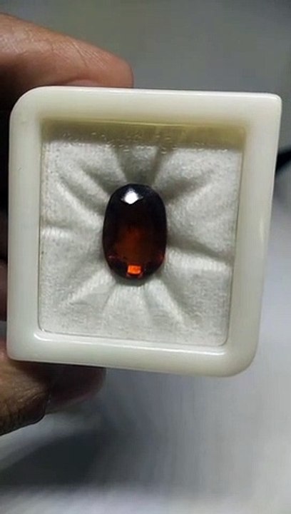 Hessonite Gemstone Super Premium Grade 15+ 9.36 ct