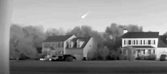 Meteor yağmuru kamerada! Alev topları dünyaya böyle düştü