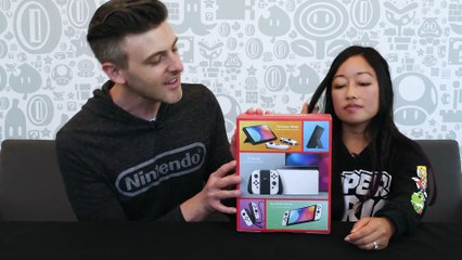 Descubre más a fondo Nintendo Switch (modelo OLED) en su primer unboxing oficial