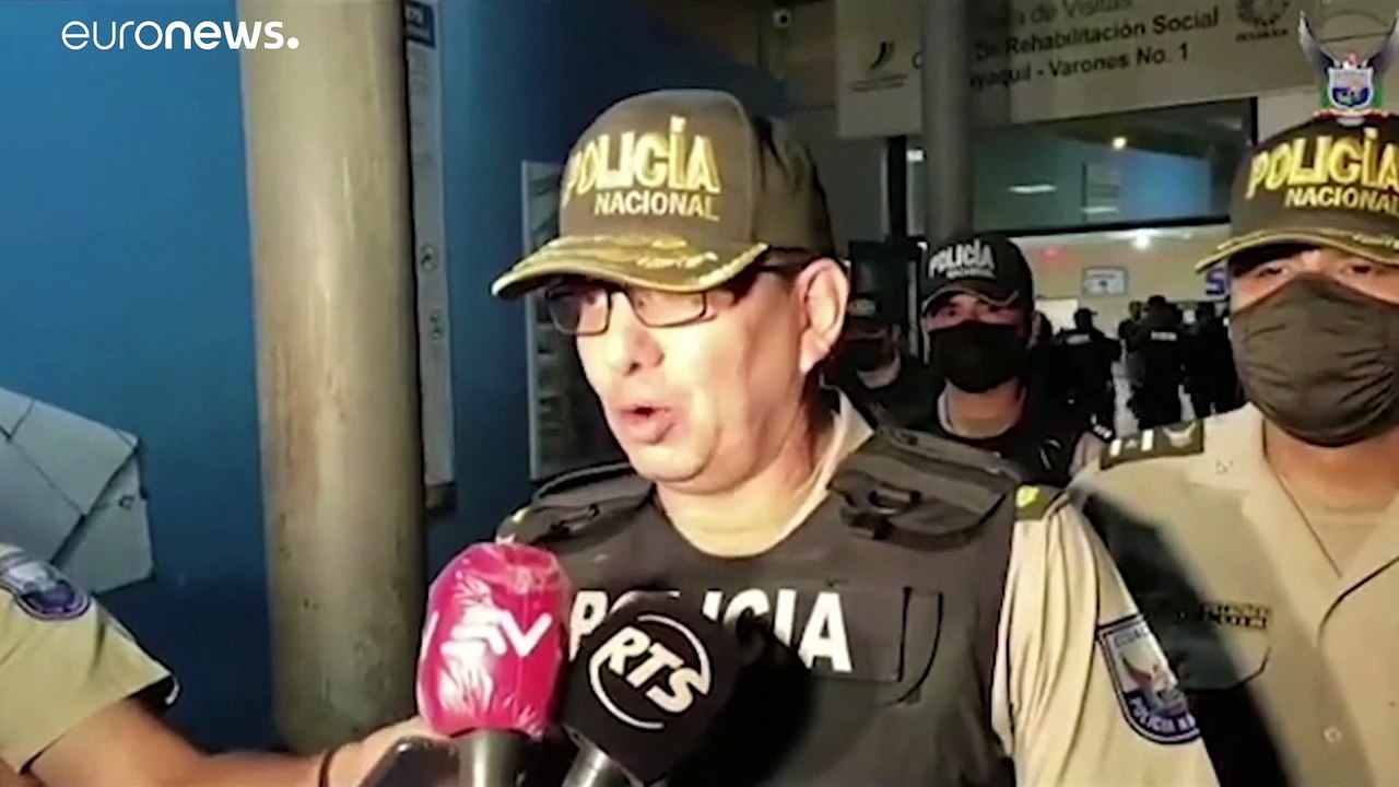 Ecuador decreta estado de excepción para cárceles tras motín con más de 100 muertos