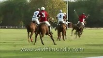 Polo match in India - not merely hockey on horse-back