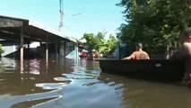 Al menos siete personas han muerto y otra está desaparecida después de las inundaciones de la semana pasada en Tailandia