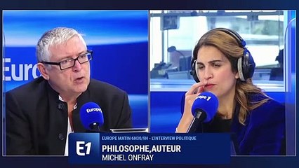 Michel Onfray dénonce "le climat de terreur intellectuelle" à France Inter