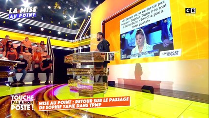 TPMP : Cyril Hanouna s'explique après son clash avec Sophie Tapie