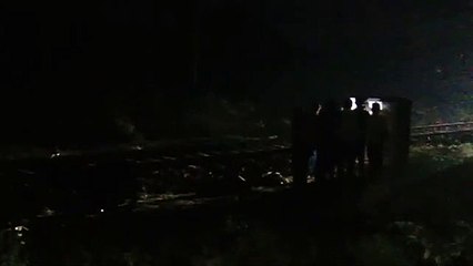 एक जीप की टक्कर, दूसरा ट्रेन से कटकर मरा