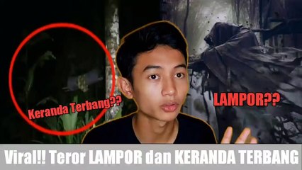 VIRAL!! PENAMPAKAN HANTU KERANDA TERBANG