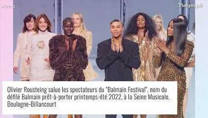 Download Video: Naomi Campbell, Milla Jovovich, Neymar... pluie de stars au défilé Balmain !