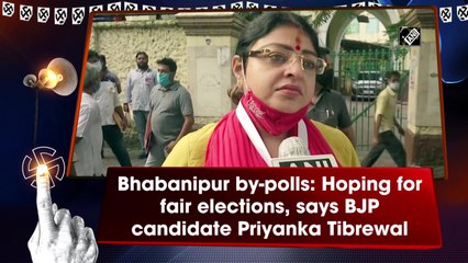 Bhabanipur by-polls: Hoping for fair elections, says BJP candidate Priyanka Tibrewal