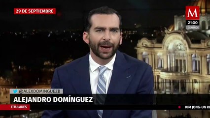 Milenio Noticias, con Alejandro Domínguez, 29 de septiembre de 2021