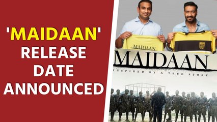 Ajay Devgn's football flick 'Maidaan' release date announced