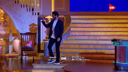 انتهى النجم خالد النبوى من تسجيل حلقة مع الدمية الشهيرة أبلة فاهيتا فى برنامجها "لايڤ من الدوبلكس