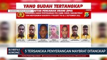 TNI POLRI Tangkap 5 Tersangka Penyerangan Pos Persiapan Koramil Kisor