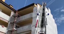 Gorizia - Incendio in una mansarda, evacuata intera palazzina (30.09.21)