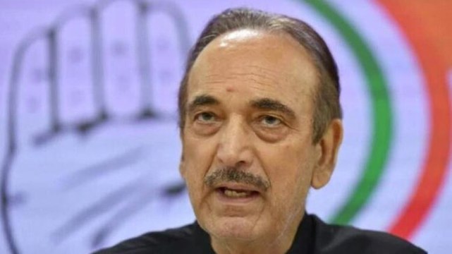 Ghulam Nabi Azad condemns Congress workers' protest against Kapil Sibal